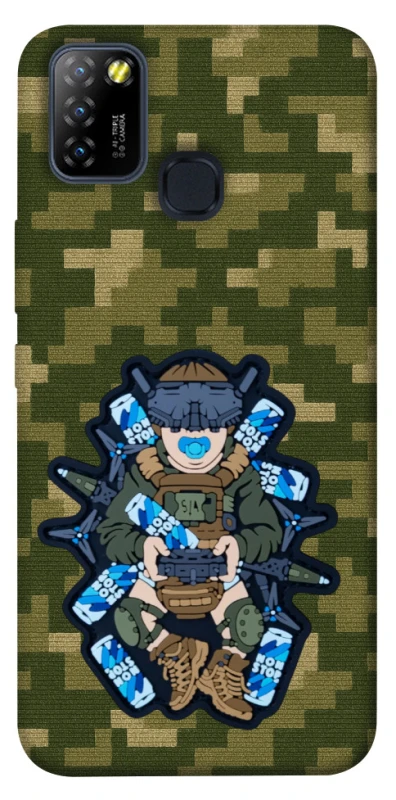 Чехол на Infinix Hot 10 Lite PILOT NON STOP фото 1 из 1