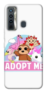 Чехол на TECNO Camon 17 Adopt Me Pets Logo фото 1 из 1