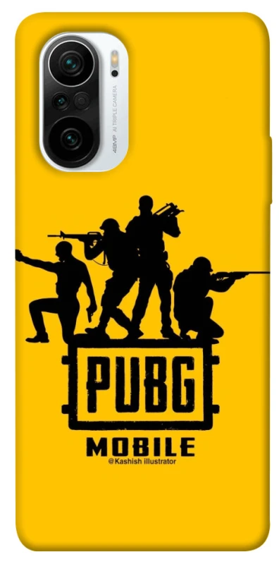 Чохол на Xiaomi Redmi K40 / K40 Pro / K40 Pro+ / Poco F3 Pubg logo ver.2 фото 1 з 1