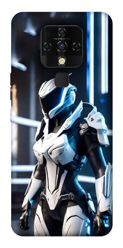 Чохол на TECNO Camon 16 SE Cyber space girl ver.6 фото 1 з 1