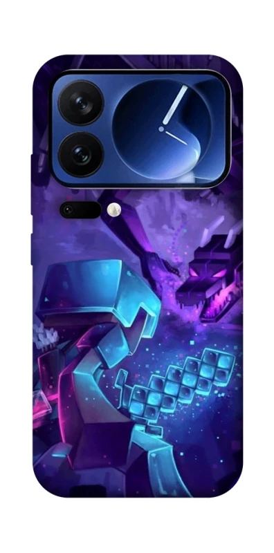 Чехол на Xiaomi 17 Pro Minecraft dragon фото 1 из 1