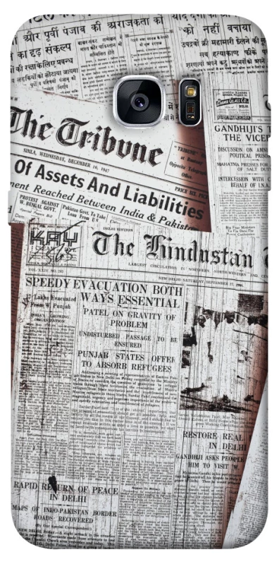 Чохол на Samsung G935F Galaxy S7 Edge Газети фото 1 з 1