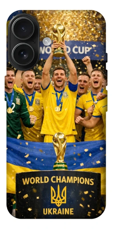 Чехол на Apple iPhone 17 (6.3") UA-Football ver.5 фото 1 из 1