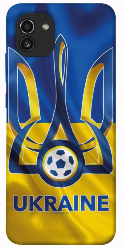 Чохол на Samsung Galaxy A03 Футбольний Герб v3 фото 1 з 1