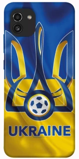 Чохол на Samsung Galaxy A03 Футбольний Герб v3 фото 1 з 1