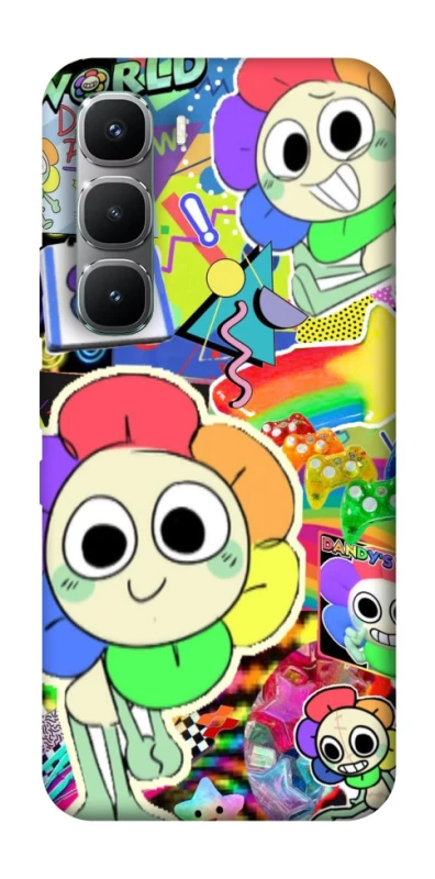 Чохол на Infinix Hot 60 Pro Dandy world collage фото 1 з 1