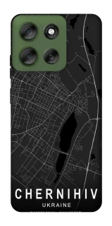 Чехол на Motorola Moto G56 5G Chernihiv map фото 1 из 1