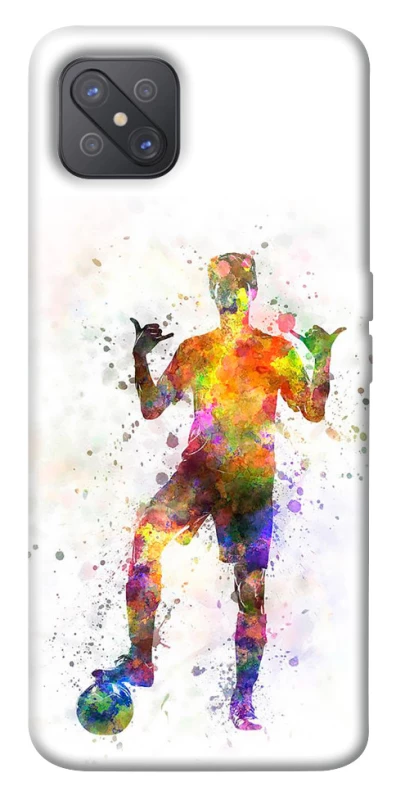 Чохол на Oppo A92s Football Player v3 фото 1 з 1