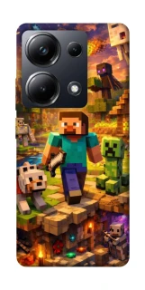 Чохол на Xiaomi Poco M6 Pro 4G Minecraft v6 фото 1 з 1