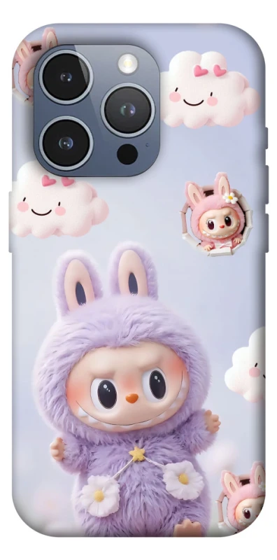 Чохол на Apple iPhone 16 Pro Max Labubu & clouds фото 1 з 1