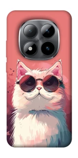 Чохол на Xiaomi Redmi Note 15 Pro 5G Сat with glasses фото 1 з 1