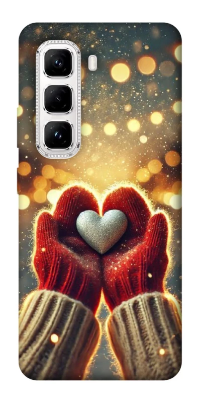 Чохол на Infinix Hot 50 Pro Heart in hand фото 1 з 1