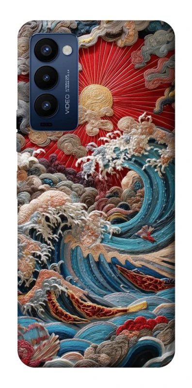 Чохол на TECNO Camon 18 Pro Japa wave ver.2 фото 1 з 1