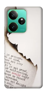 Чехол на Realme GT 7 Стихи фото 1 из 1