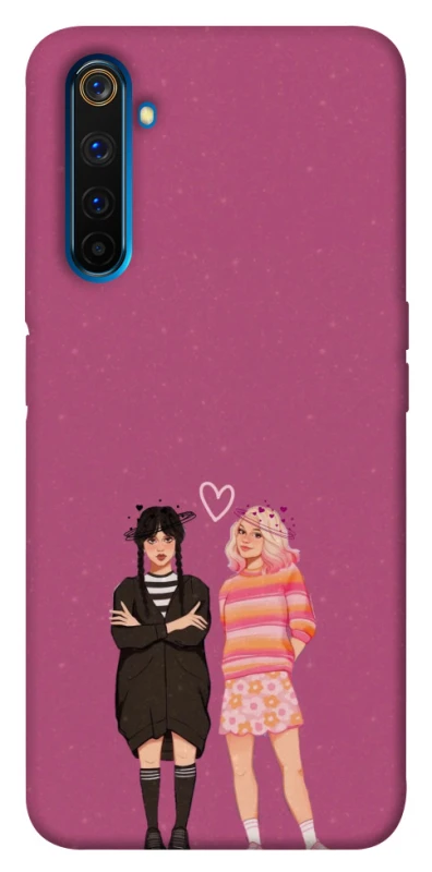 Чохол на Realme 6 Pro Raven & Rainbow Wednesday фото 1 з 1