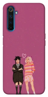 Чохол на Realme 6 Pro Raven & Rainbow Wednesday фото 1 з 1