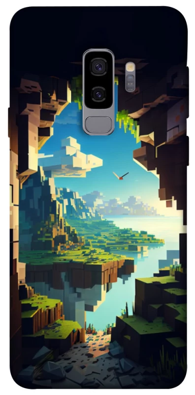 Чохол на Samsung Galaxy S9+ Minecraft sunrise фото 1 з 1