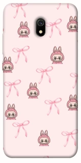 Чехол на Xiaomi Redmi 8a Pink bows and Labubus фото 1 из 1