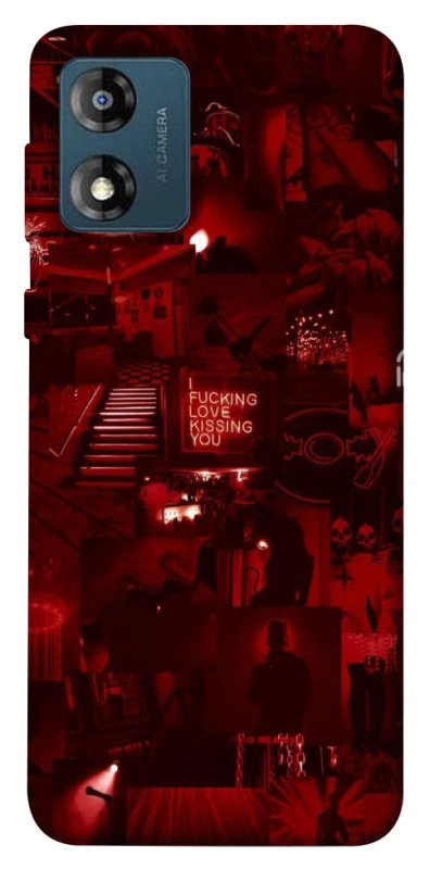 Чохол на Motorola Moto E13 Love collage ver.5 фото 1 з 1