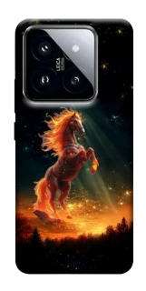Чехол на Xiaomi 14 Pro Red Fire Horse ver.2 фото 1 из 1