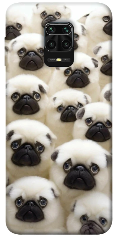 Чохол на Xiaomi Redmi Note 9s / Note 9 Pro / Note 9 Pro Max Doggy Pug Love фото 1 з 1