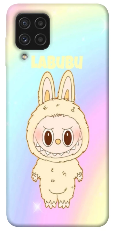 Чохол на Samsung Galaxy A22 4G Fluffy Rainbow Labubu фото 1 з 1