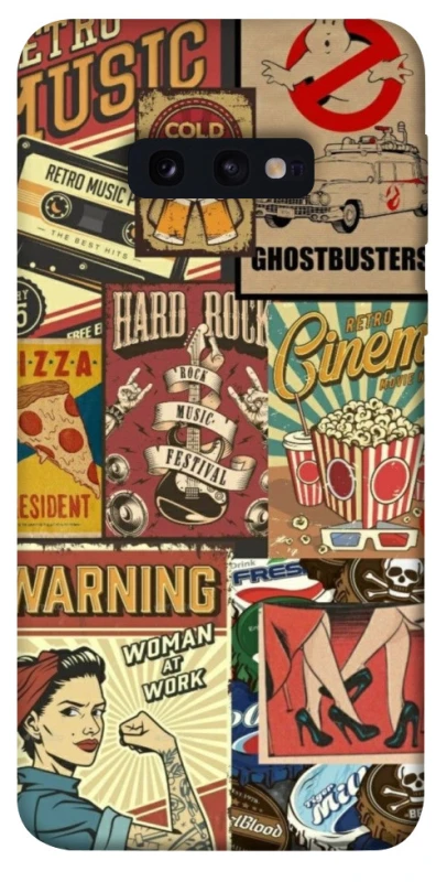 Чохол на Samsung Galaxy S10e Retro collage ver.2 фото 1 з 1