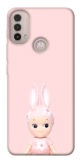 Чехол на Motorola Moto E40 Sakura Bunny Solo фото 1 из 1