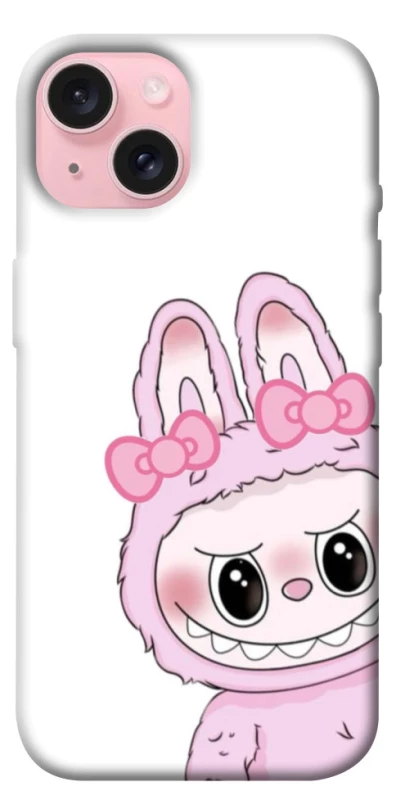 Чехол на Apple iPhone 15 (6.1") Labubu White фото 1 из 1