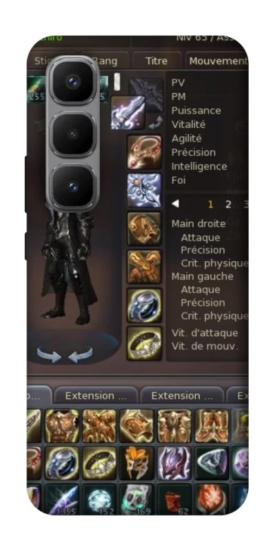 Чохол на Infinix Hot 60 Pro+ Character Menu ver.1 фото 1 з 1