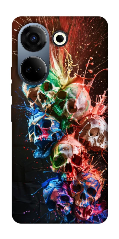 Чохол на TECNO Camon 20 Pro (CK7n) Skulls фото 1 з 1