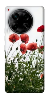 Чехол на TECNO Camon 30 (CL6) Поле маков фото 1 из 1