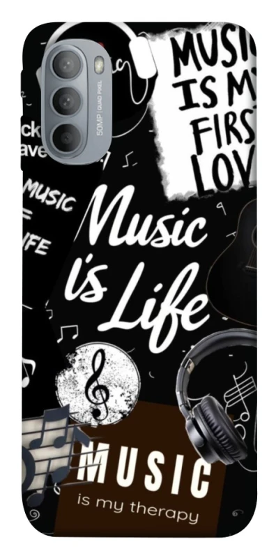 Чехол на Motorola Moto G31 Music is Life фото 1 из 1