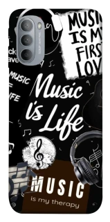 Чехол на Motorola Moto G31 Music is Life фото 1 из 1