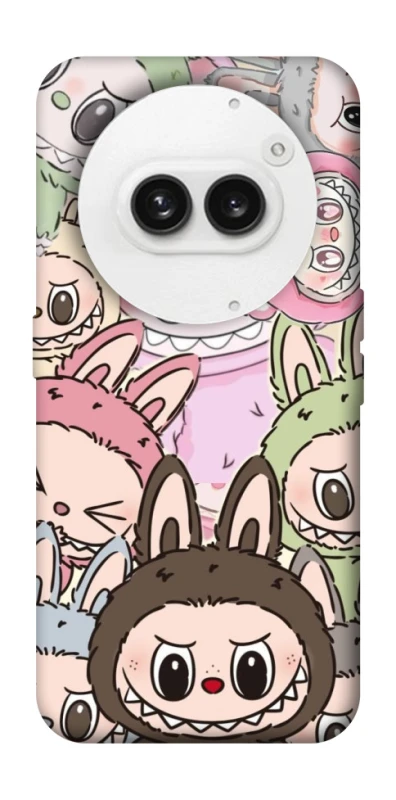 Чохол на Nothing Phone (2a) All Labubu 3 фото 1 з 1