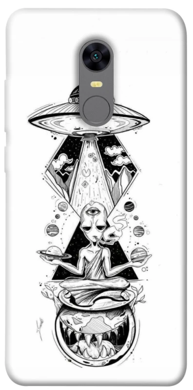 Чехол на Xiaomi Redmi 5 Plus / Redmi Note 5 (Single Camera) Tattoo ver.4 фото 1 из 1
