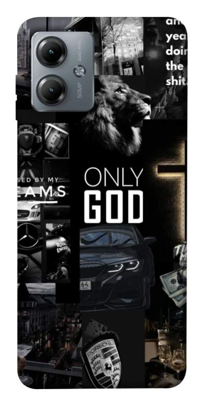 Чехол на Motorola Moto G14 Only God фото 1 из 1