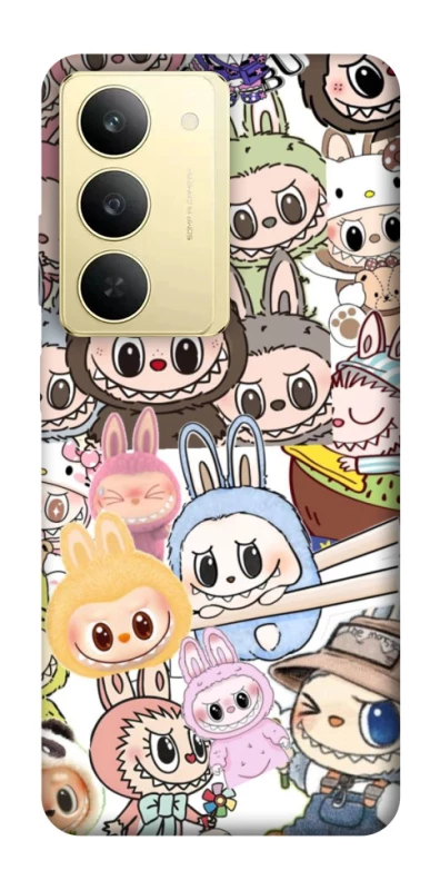 Чохол на Realme 14x All Labubus фото 1 з 1