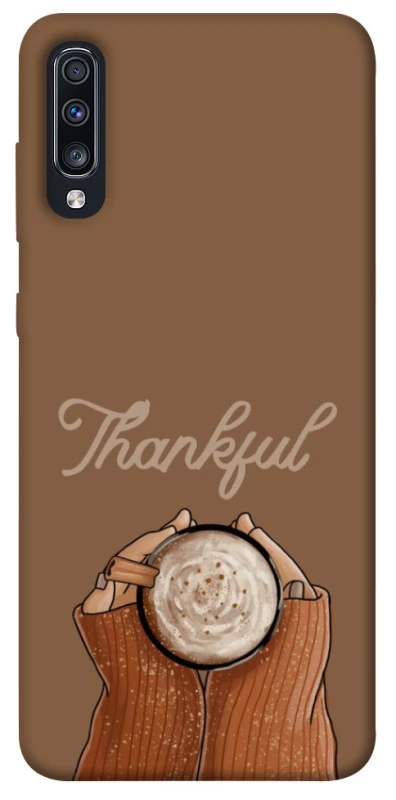 Чохол на Samsung Galaxy A70 (A705F) Thankful coffee фото 1 з 1