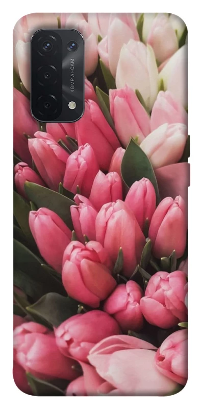 Чохол на Oppo A54 5G / A74 5G Flowers v3 фото 1 з 1