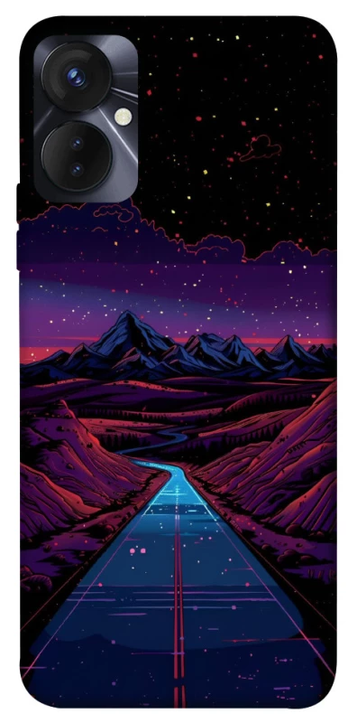 Чохол на TECNO Spark 9 Pro (KH7n) Cyber mountain фото 1 з 1