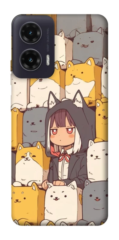 Чохол на Motorola Moto G35 Like a cat фото 1 з 1