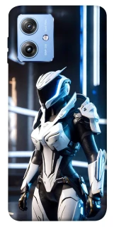 Чехол на Motorola Moto G84 Cyber space girl ver.6 фото 1 из 1