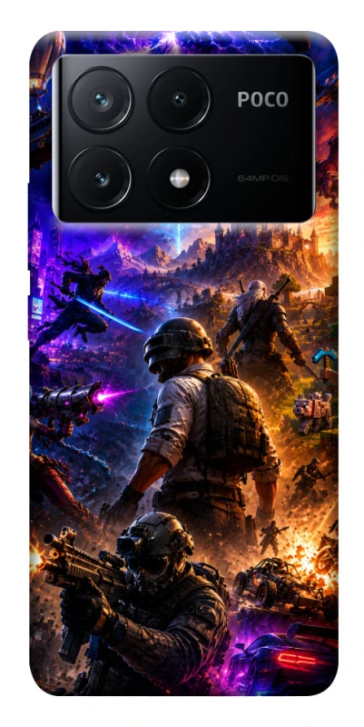 Чехол на Xiaomi Poco X6 My Games фото 1 из 1