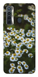 Чехол на TECNO Camon 17 Ромашки v13 фото 1 из 1