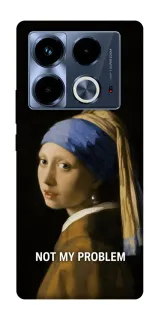 Чохол на Infinix Note 40 4G Not My Problem фото 1 з 1