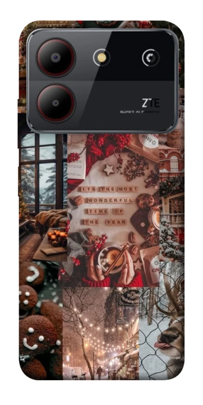 Чохол на ZTE Blade A54 4G Christmas spirit ver.3 фото 1 з 1