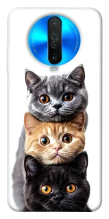 Чохол на Xiaomi Redmi K30 Гарні котики фото 1 з 1