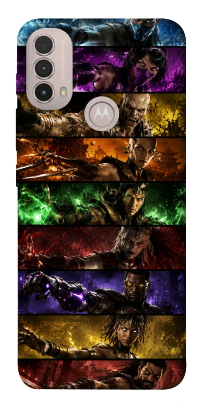 Чехол на Motorola Moto E40 Mortal Kombat ver.5 фото 1 из 1