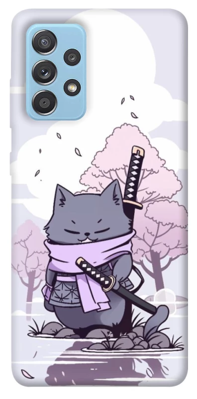 Чохол на Samsung Galaxy A52 4G / A52 5G Samurai cat фото 1 з 1